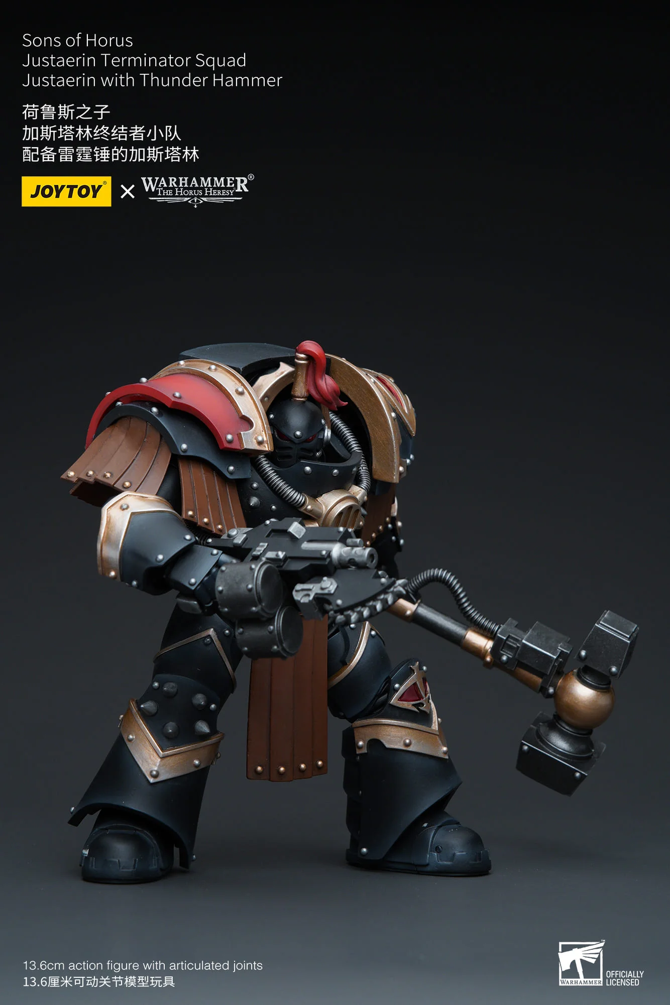 [JOYTOY] Sons of Horus Justaerin Terminator Squad Justaerin with Thunder Hammer JT9732-1717845265-WaPmX.webp