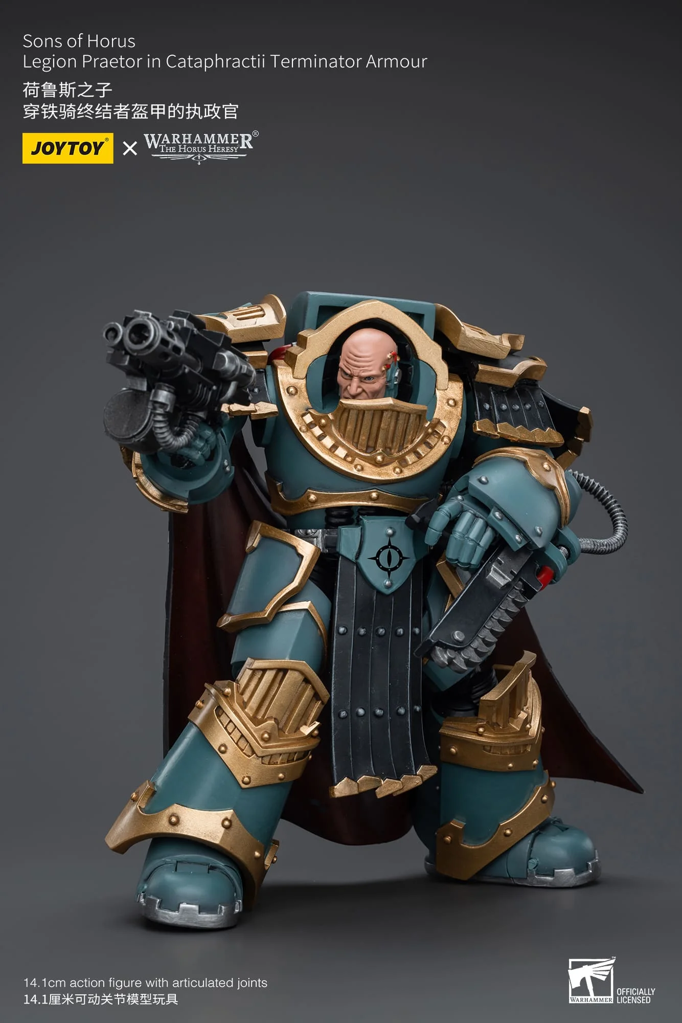 [JOYTOY] Sons of Horus Legion Praetor in Cataphractii Terminator Armour JT9619-1717846670-sJl6W.webp