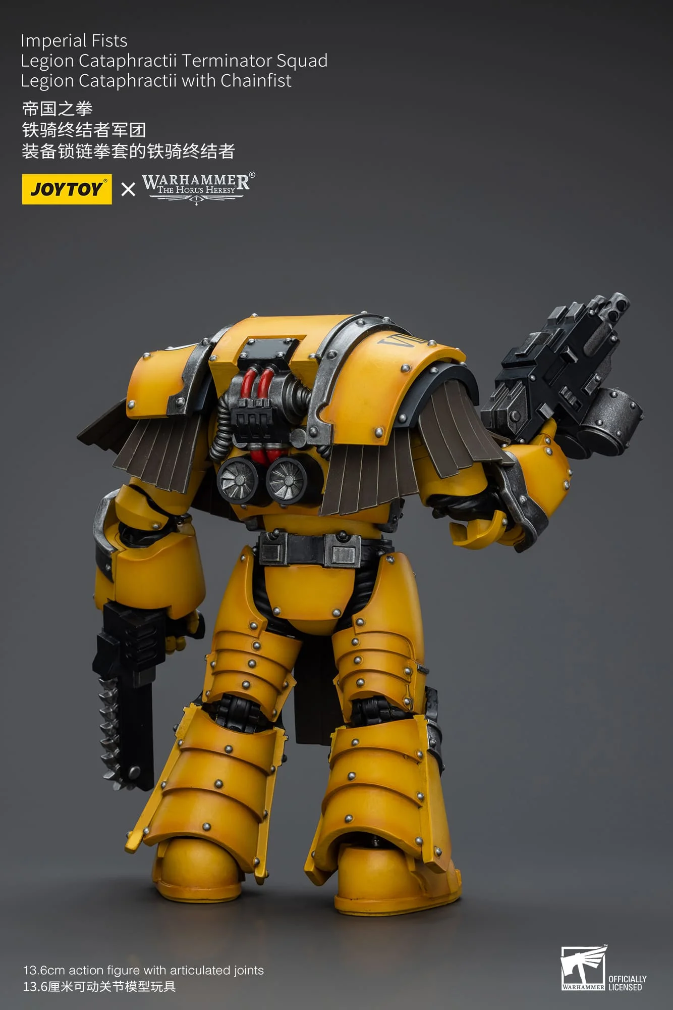 [JOYTOY] Imperial Fists Legion Cataphractii Terminator Squad Legion Cataphractii with Chainfist JT9398-1717848001-iVbwY.webp