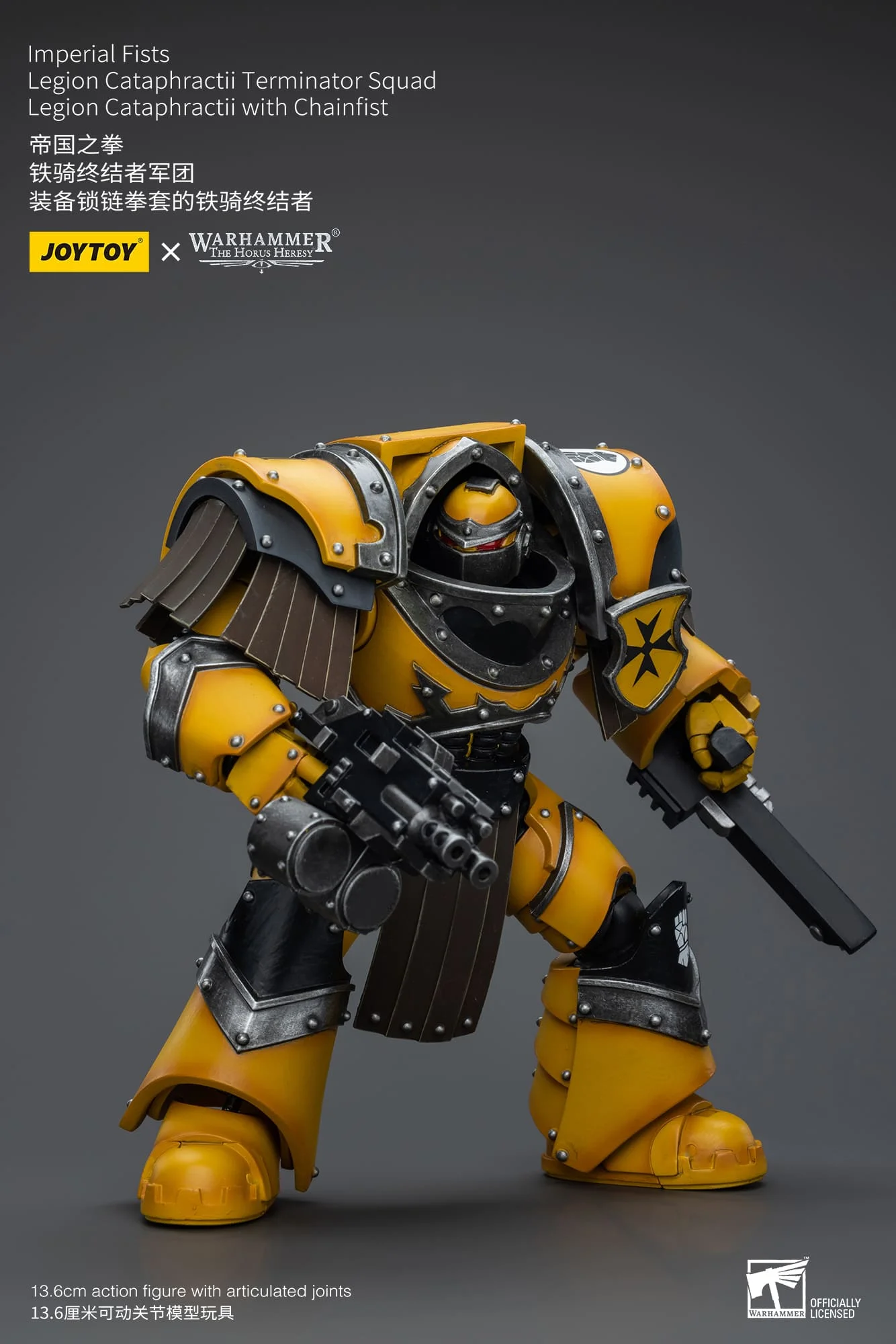 [JOYTOY] Imperial Fists Legion Cataphractii Terminator Squad Legion Cataphractii with Chainfist JT9398-1717848005-t1iel.webp