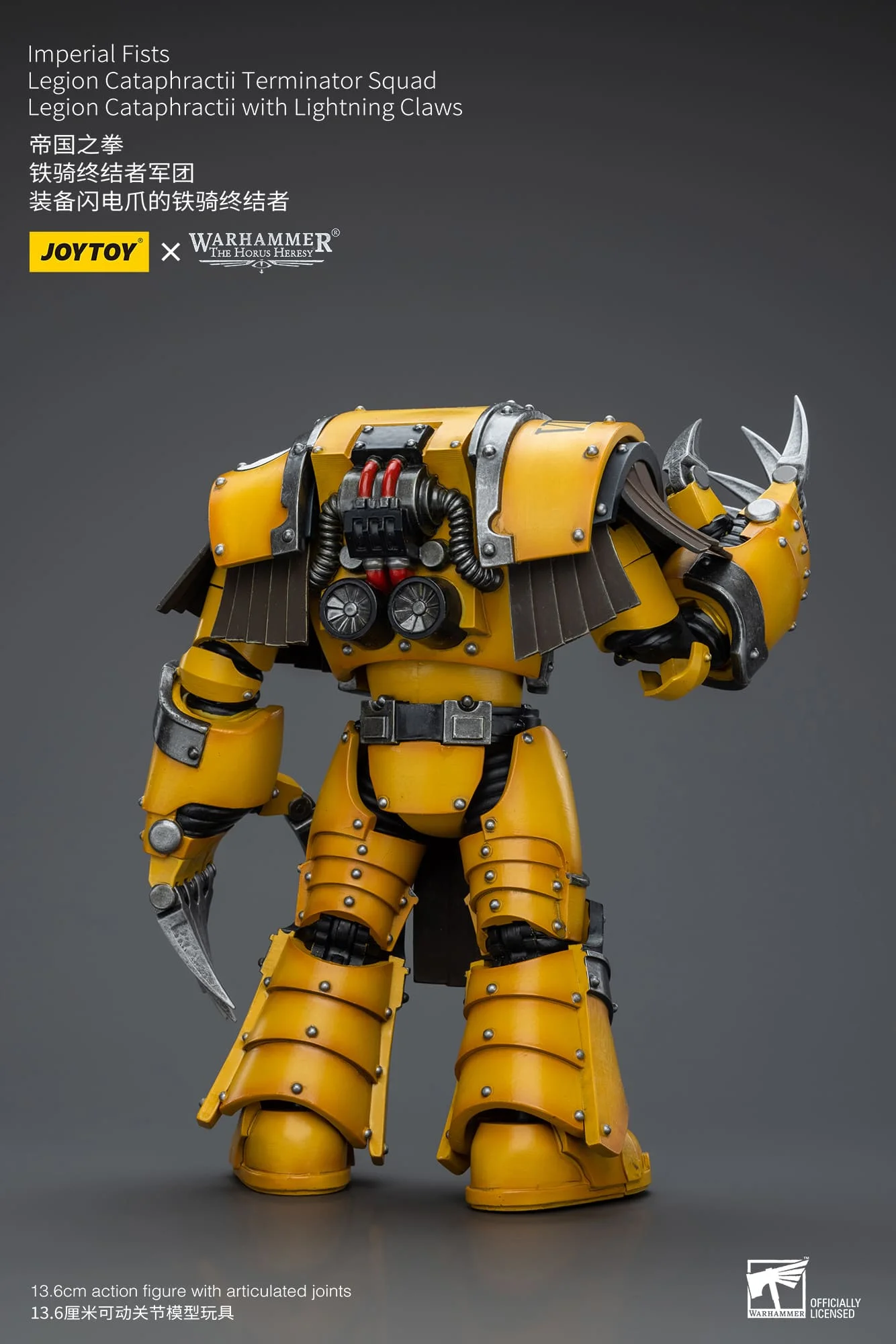 [JOYTOY] Imperial Fists Legion Cataphractii Terminator Squad Legion Cataphractii with Lightning Claws JT9404-1717848180-9Cd5u.webp