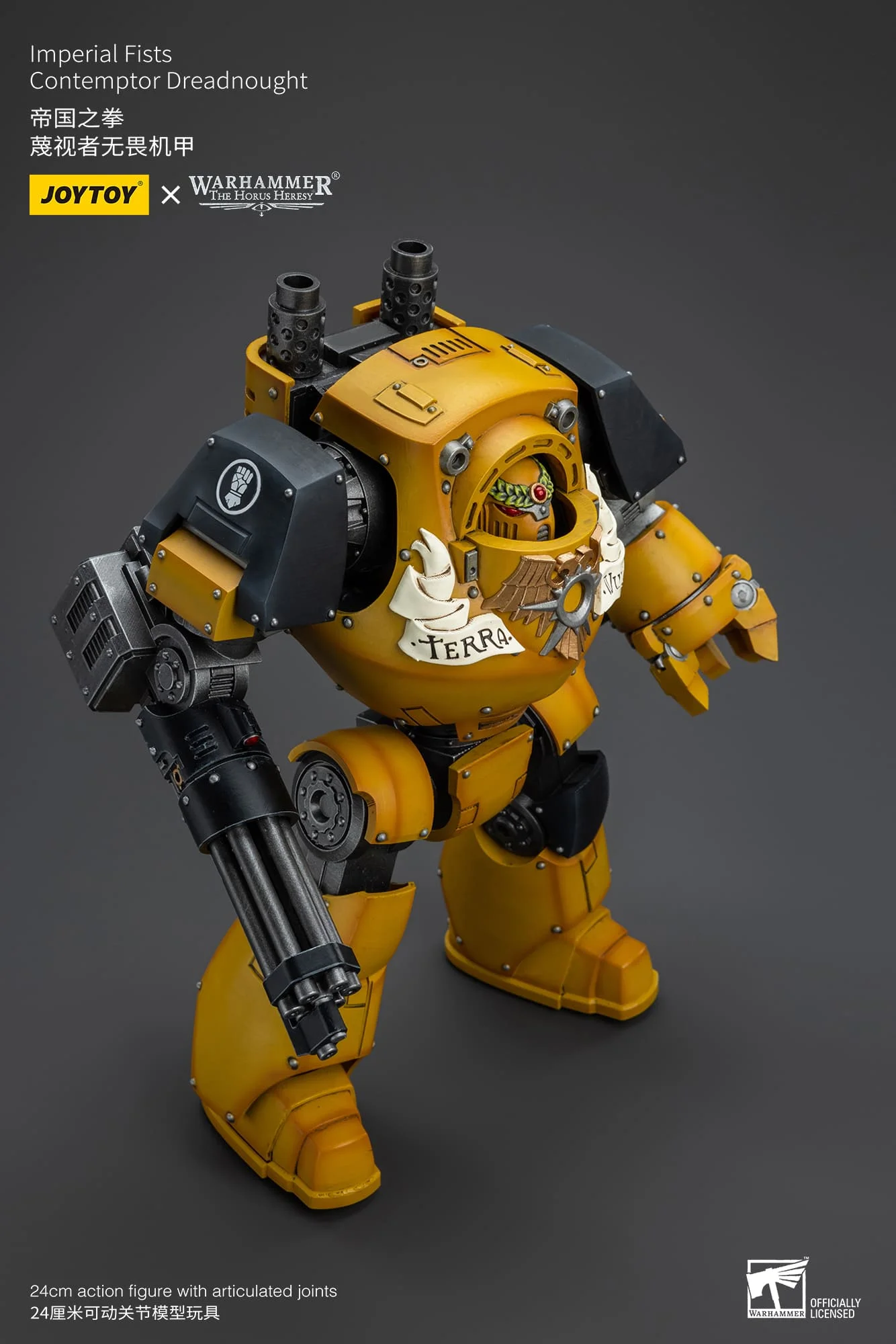 [JOYTOY] Imperial Fists Contemptor Dreadnought JT9411-1717848354-nVpzK.webp