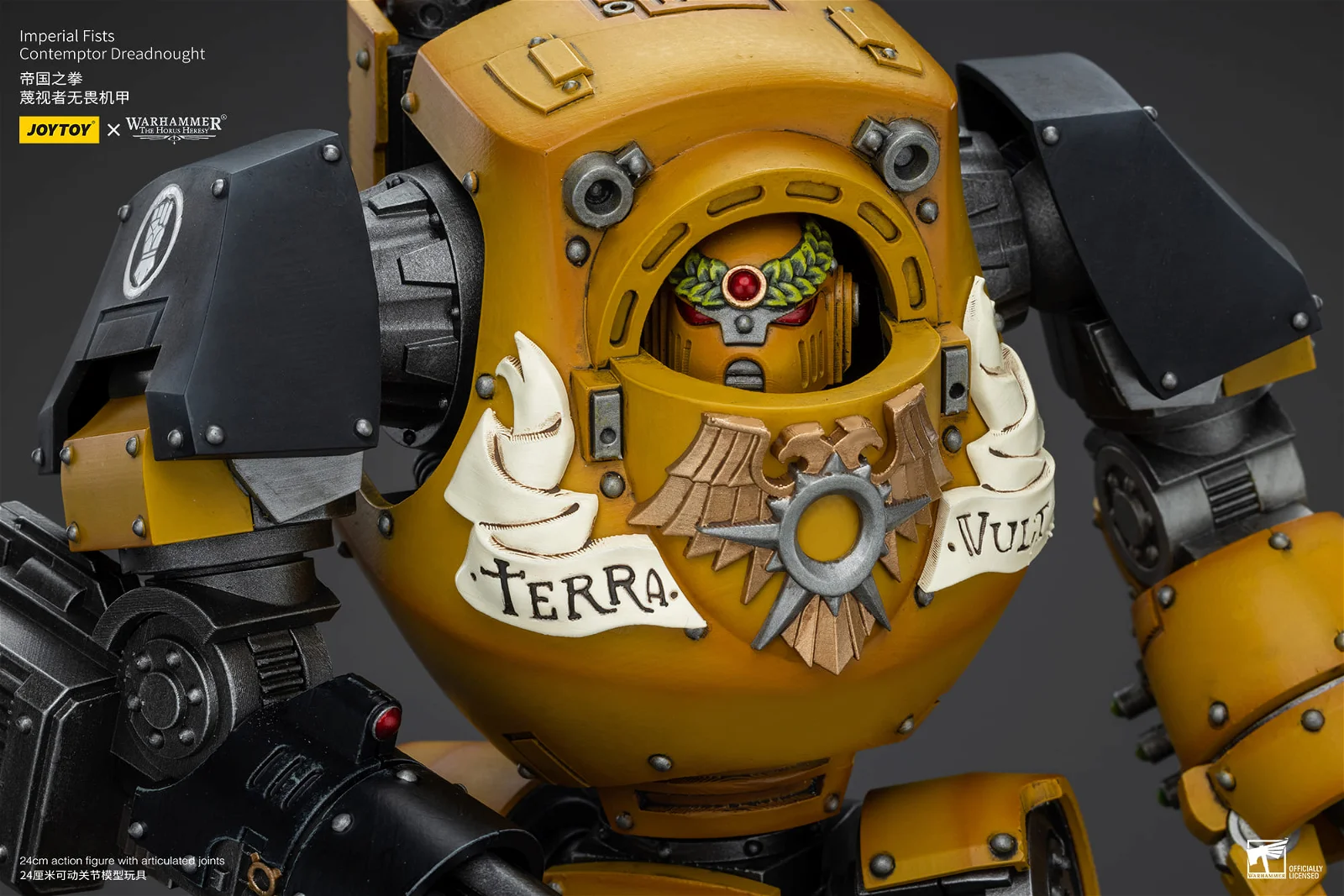 [JOYTOY] Imperial Fists Contemptor Dreadnought JT9411-1717848359-N3p99.webp