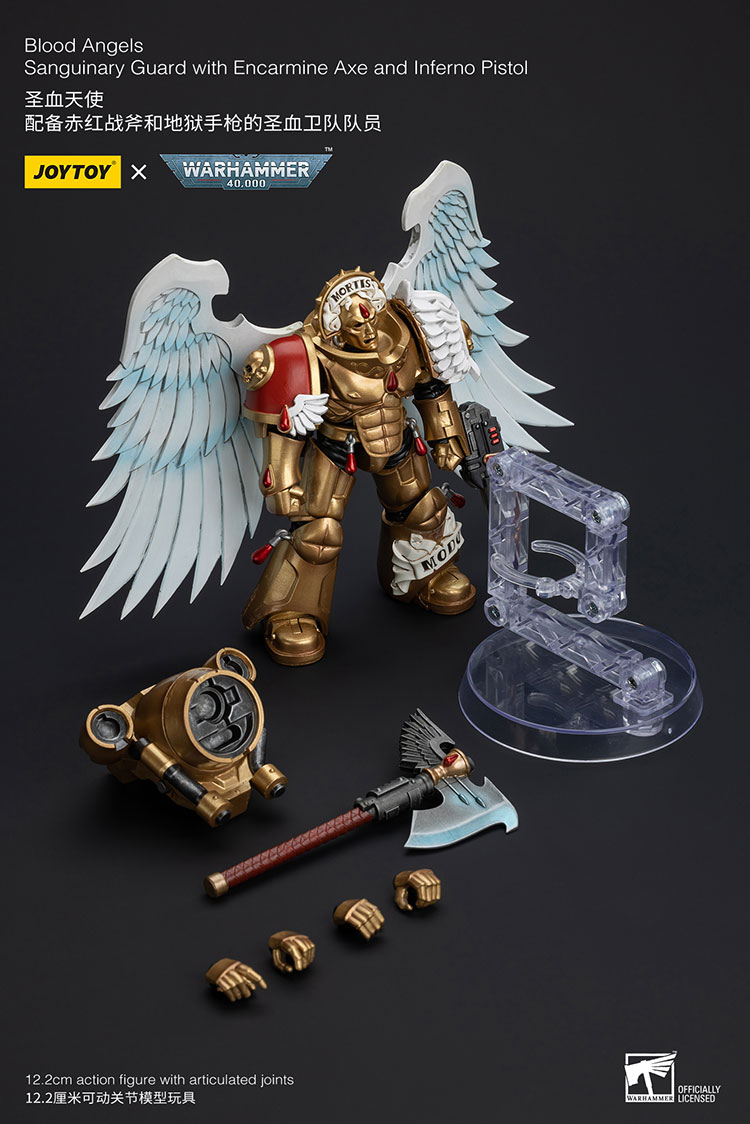 [JOYTOY] Blood Angels Sanguinary Guard with Encarmine Axe and Inferno Pistol JT7172-1721814248-Svmta.jpg