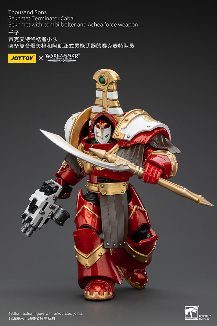 [JOYTOY] Thousand Sons Sekhmet Terminator Cabal Sekhmet With Combi-Bolter And Achea Force Weapon JT7349-1721902369-bVbBM.jpg