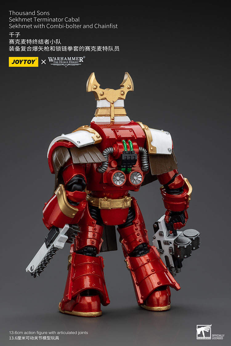 [JOYTOY] Thousand Sons Sekhmet Terminator Cabal Sekhmet With Combi-Bolter And Chainfist JT8377-1721902584-Id2gA.jpg