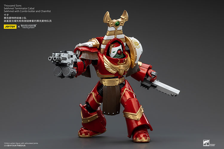 [JOYTOY] Thousand Sons Sekhmet Terminator Cabal Sekhmet With Combi-Bolter And Chainfist JT8377-1721902586-yqHkn.jpg