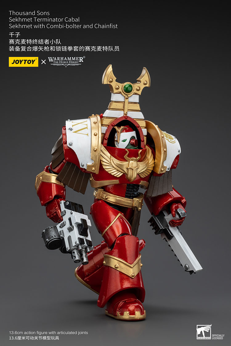 [JOYTOY] Thousand Sons Sekhmet Terminator Cabal Sekhmet With Combi-Bolter And Chainfist JT8377-1721902587-RB8OH.jpg