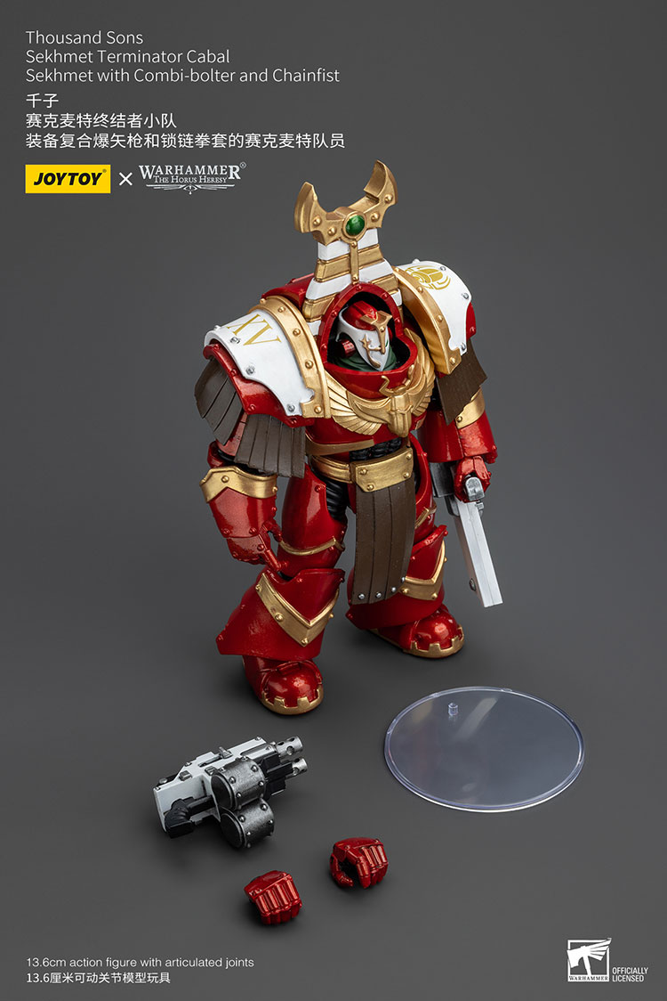 [JOYTOY] Thousand Sons Sekhmet Terminator Cabal Sekhmet With Combi-Bolter And Chainfist JT8377-1721902588-kFgtW.jpg