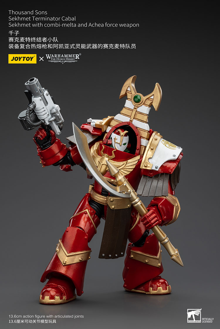 [JOYTOY] Thousand Sons Sekhmet Terminator Cabal Sekhmet With Combi-Melta And Achea Force Weapon JT8605-1721902677-xHWtS.jpg