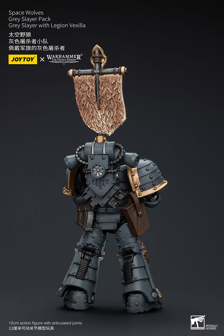 [JOYTOY] Space Wolves Grey Slayer Pack Grey Slayer With Legion Vexilla JT7509-1721903643-ivj2o.jpg