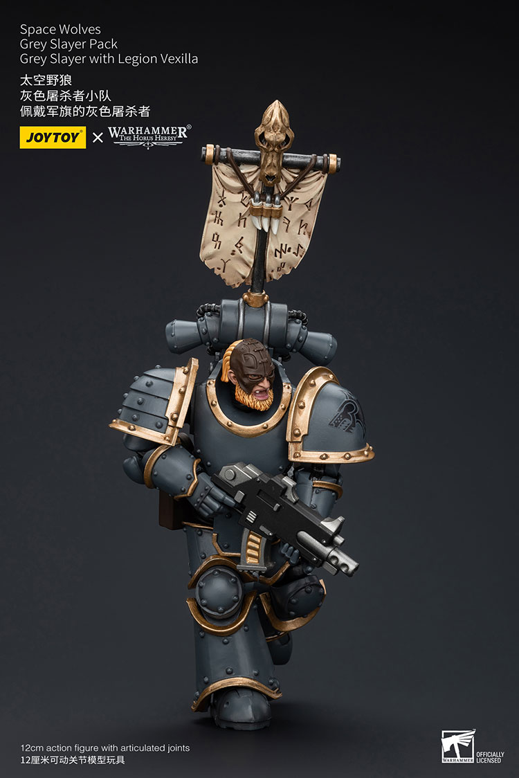 [JOYTOY] Space Wolves Grey Slayer Pack Grey Slayer With Legion Vexilla JT7509-1721903645-ak4gc.jpg