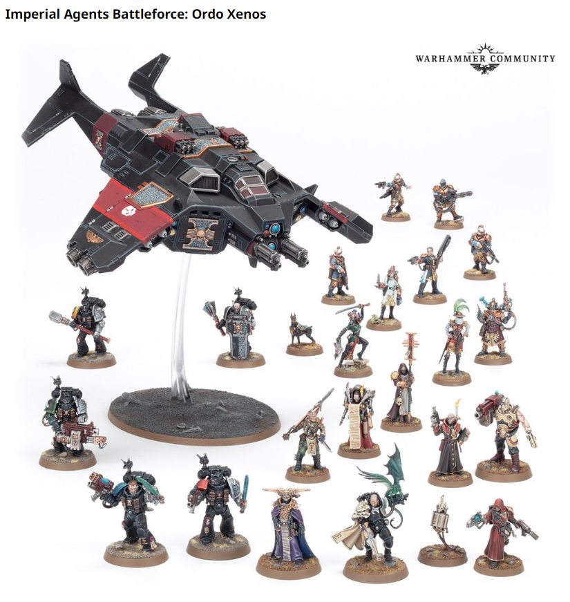 (NEWRELEASE 24Aug2024) IMP/AGENTS BATTLEFORCE: ORDO XENOS