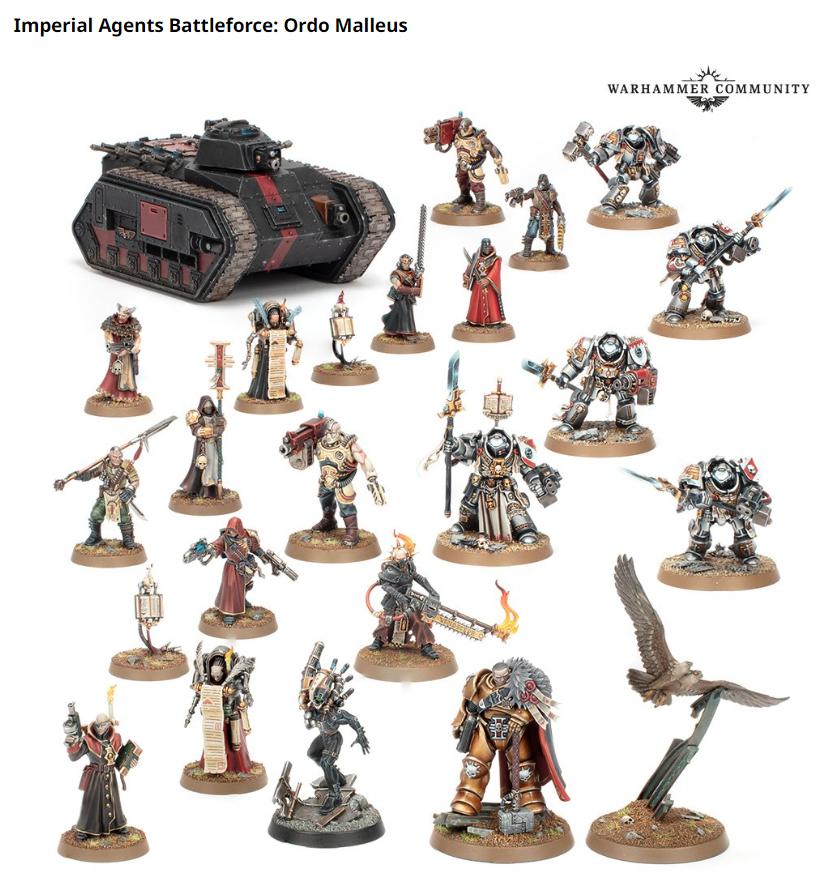 (NEWRELEASE 24Aug2024) IMP/AGENTS: BATTLEFORCE ORDO MALLEUS