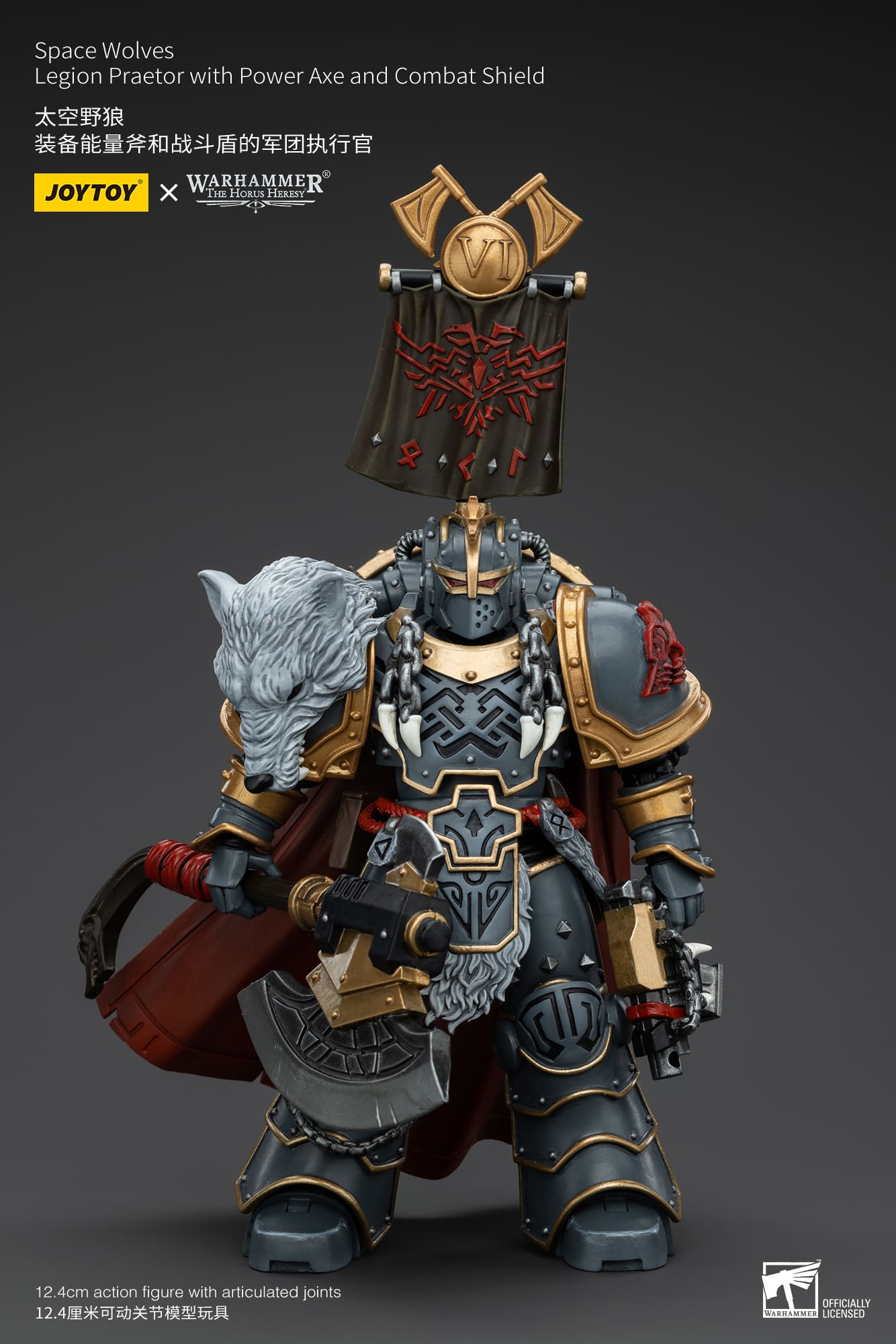 (JOYTOY) Space Wolves Legion Praetor with Power Axe and Combat Shield JT00133-1730630991-TEs6x.jpg