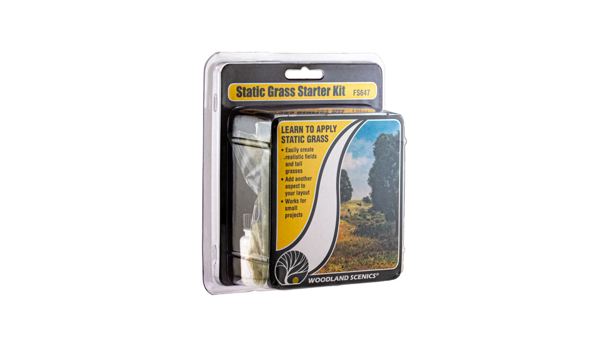 (WOODLAND SCENICS) STATIC GRASS STARTER KIT FS647