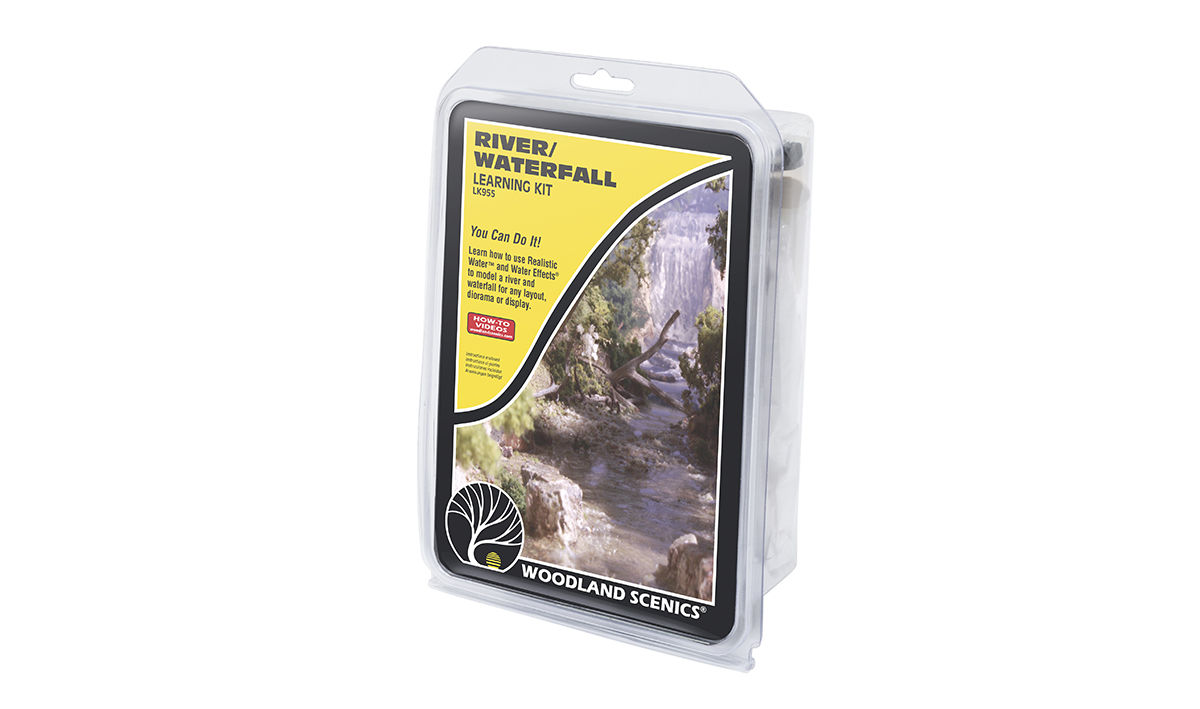 (WOODLAND SCENICS) RIVER/WATERFALL LEARNING KIT LK955