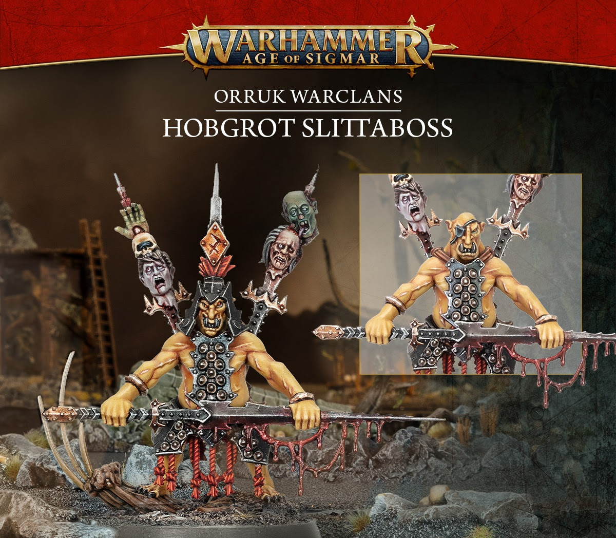 (NEW RELEASE 18 Jan 25) ORRUK WARCLANS: HOBGROT SLITTABOSS