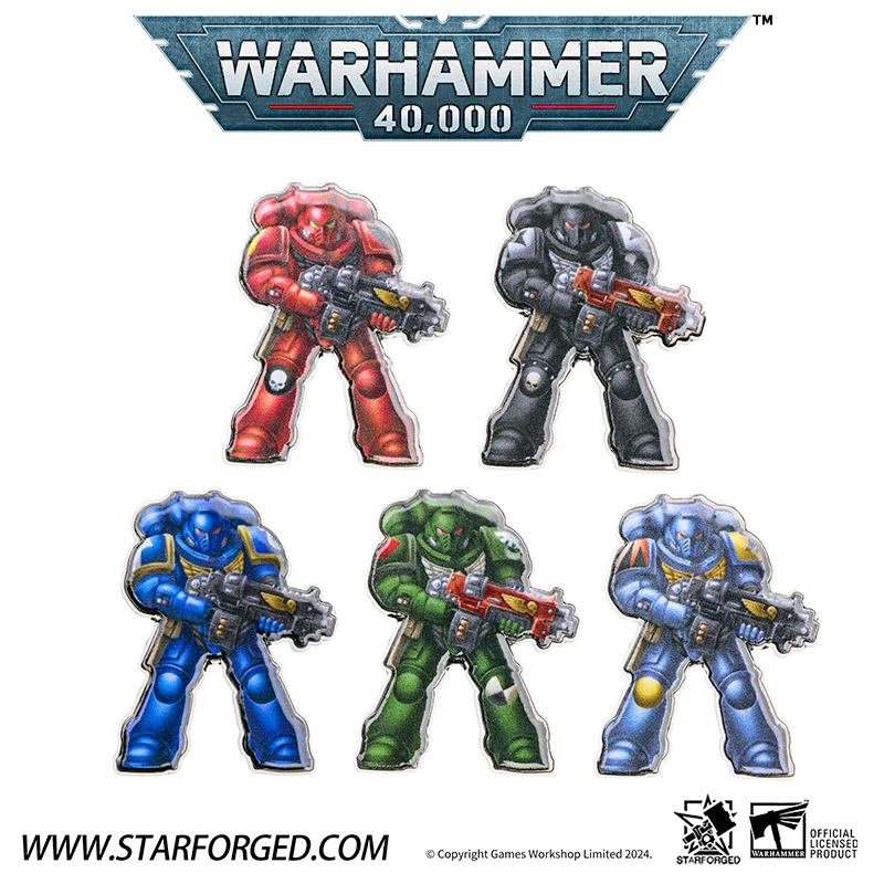 (STARFORGED) Blood Angels Space Marines Intercessors Refrigerator magnet-1738349235-W8gqP.webp