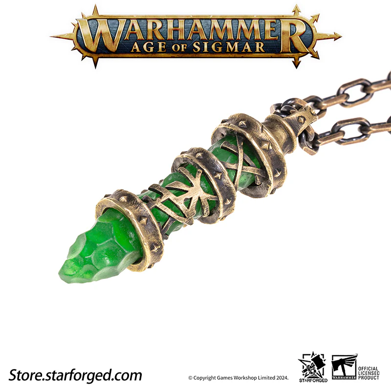 (STARFORGED) Skaven Warpstone Pendant (Steel Chain)-1738350221-ZX4qp.webp