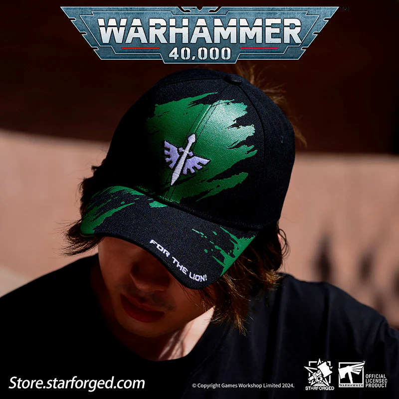 (STARFORGED) Warhammer Chapter Hat: Dark Angels-1738382479-nCRzC.webp