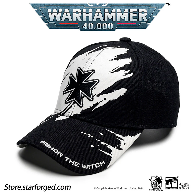 (STARFORGED) Warhammer Chapter Hat: Black Templars