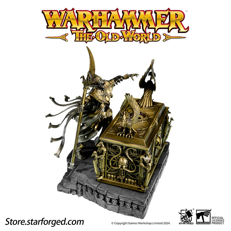 (STARFORGED) Tomb King Casket Thurible Set with priest-1738388395-n8jCZ.webp