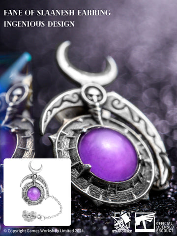 (STARFORGED) Fane of Slaanesh Earring (Sterling Silver)-1738393147-u3cv1.jpg