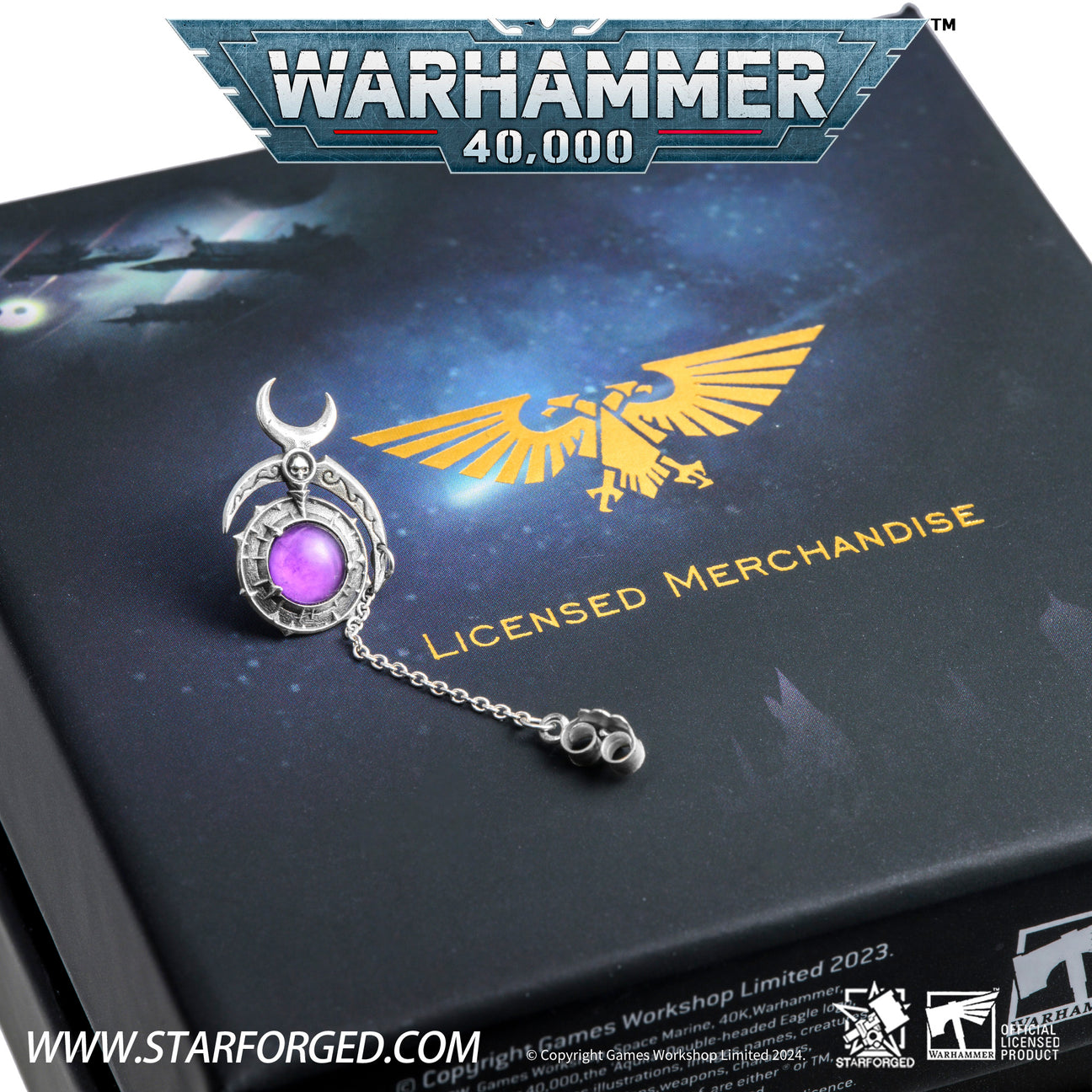 (STARFORGED) Fane of Slaanesh Earring (Sterling Silver)-1738393148-d6hGX.jpg