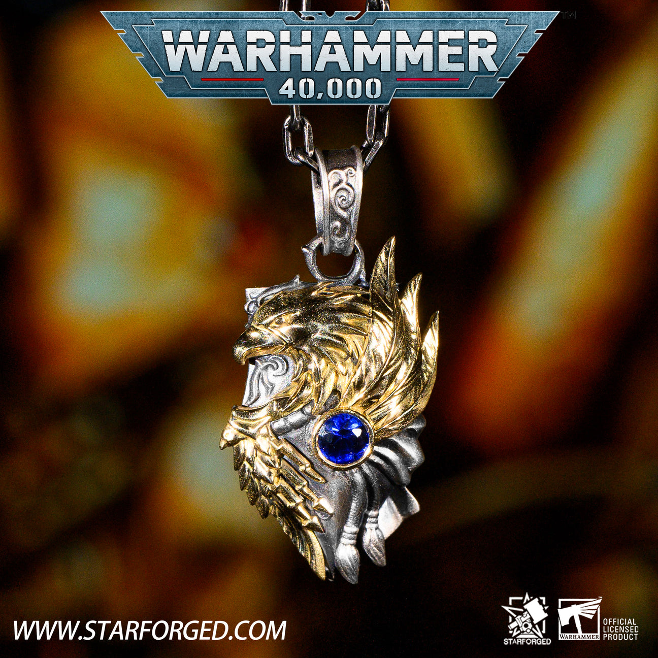 (STARFORGED) The Throne Watcher's Shield Gold (stainless steel chain)-1738397462-boSbt.jpg