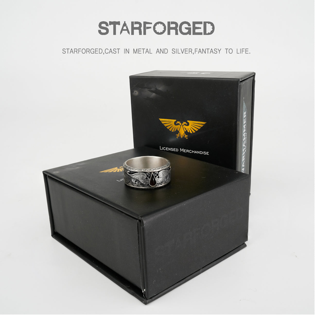 (STARFORGED) Ring of the Holy Blood (Silver)