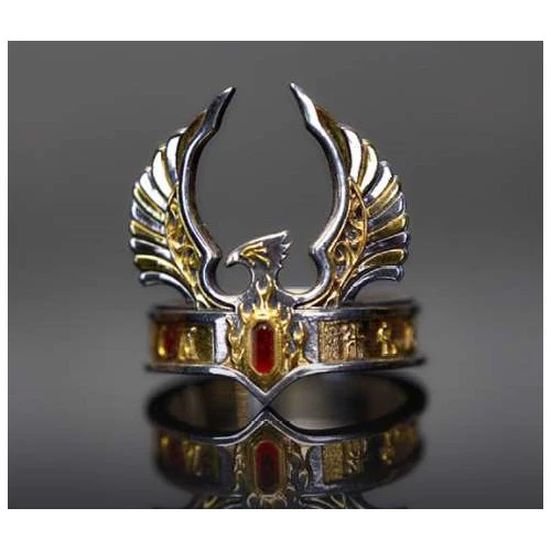 (STARFORGED) Phoenix Crown Ring(Gold)