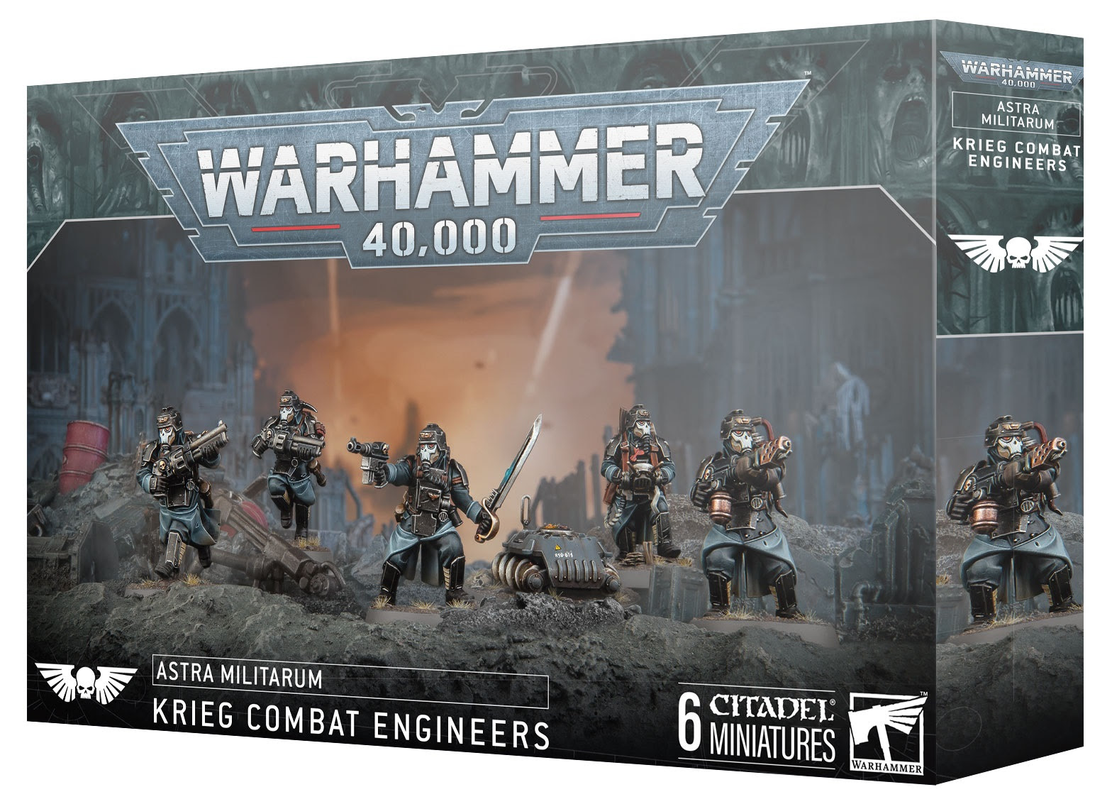 (PRE ORDER) ASTRA MILITARUM: KRIEG COMBAT ENGINEERS