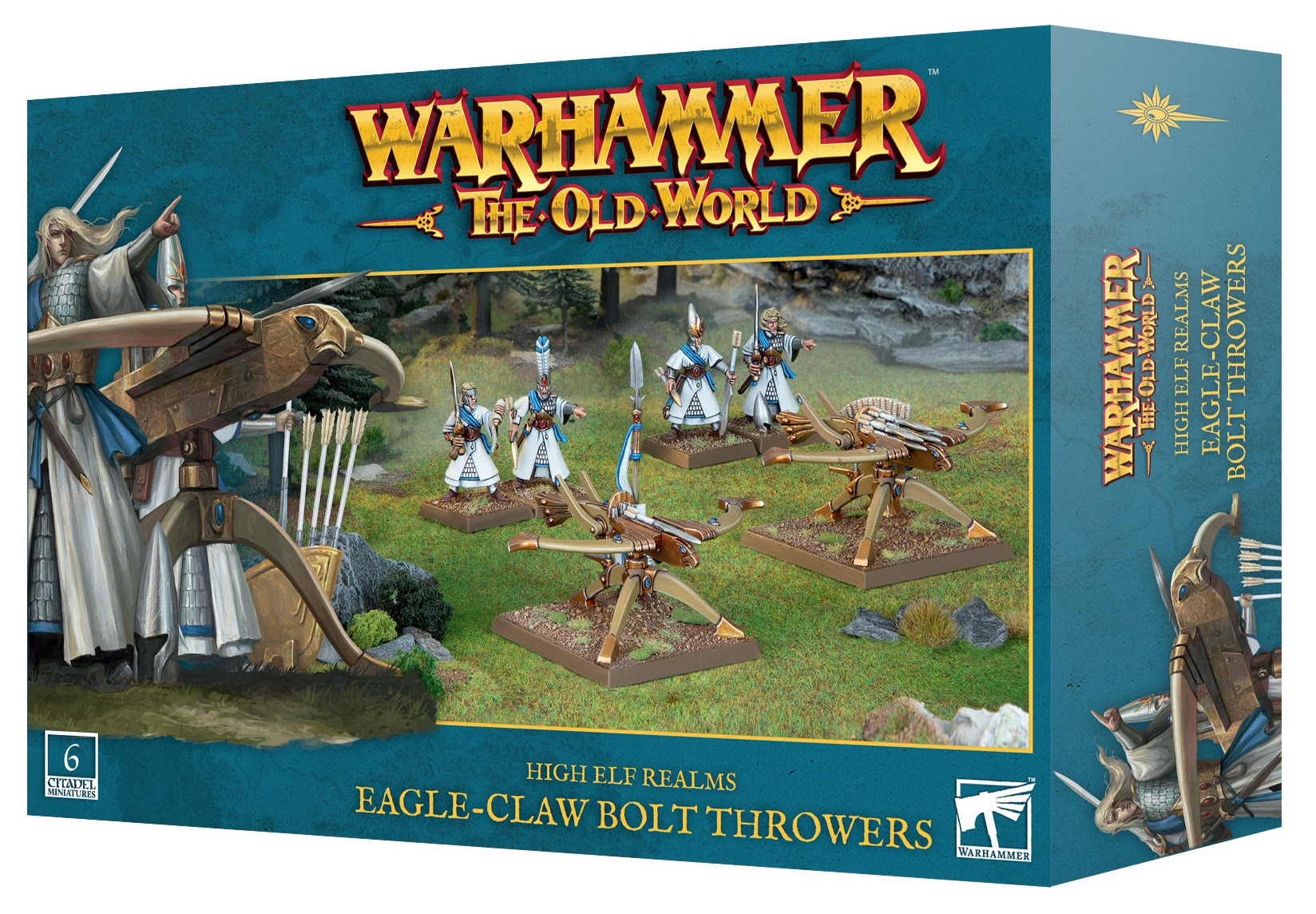 (PRE ORDER) HIGH ELF REALMS:EAGLE CLAW BOLT THROWERS