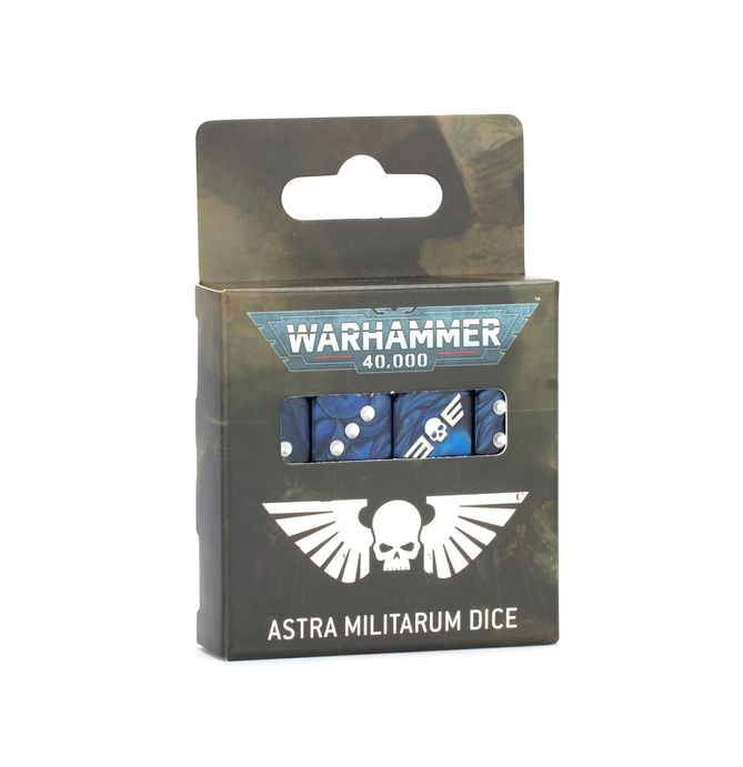 (NEW RELEASE 22 Feb 25) WARHAMMER 40K: ASTRA MILITARUM DICE