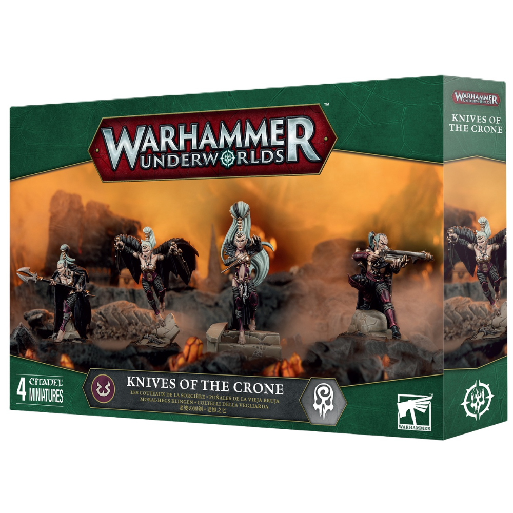(PRE ORDER) WH UNDERWORLDS: KNIVES OF THE CRONE