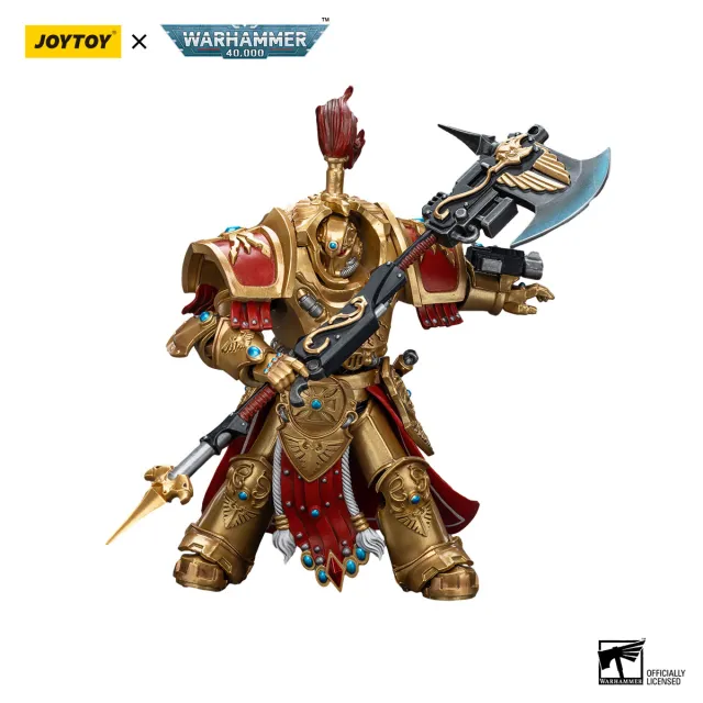 (JOYTOY) Adeptus Custodes Allarus Custodian with Castellan Axe JT7318-1746693935-3KEMn.webp
