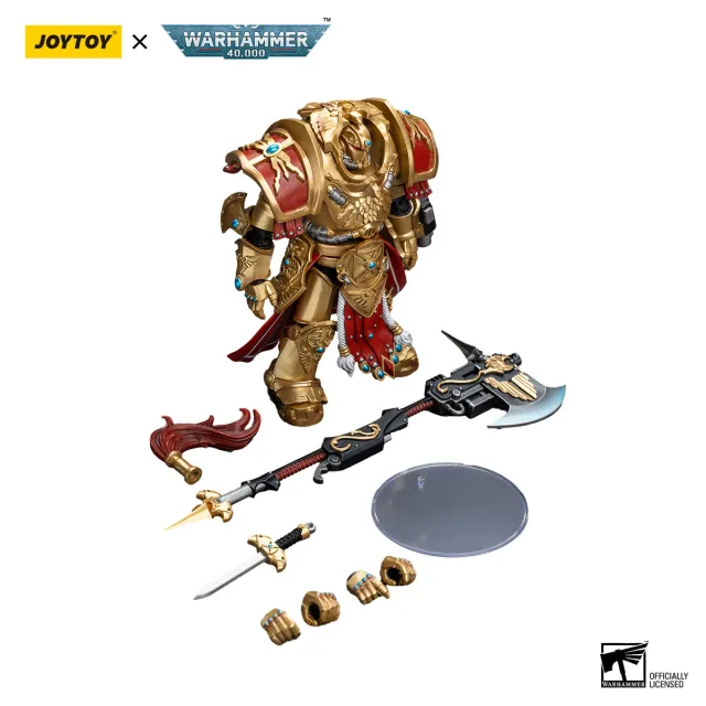 (JOYTOY) Adeptus Custodes Allarus Custodian with Castellan Axe JT7318-1746693937-Sk17j.webp