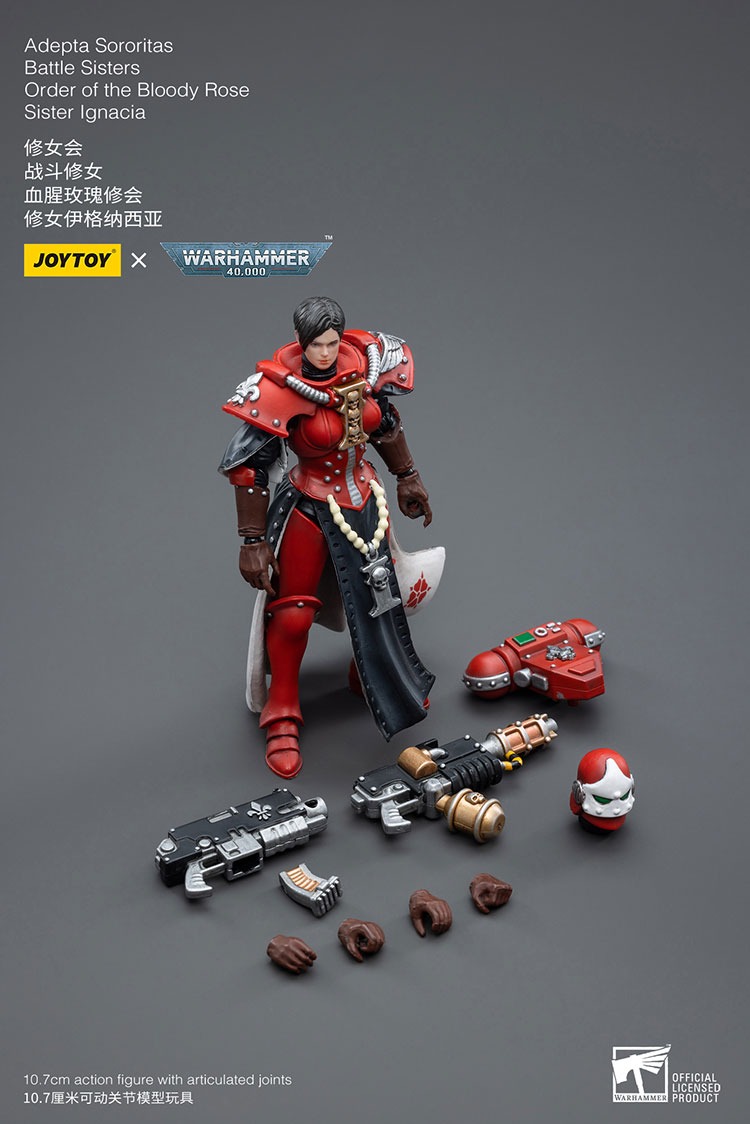 (JOYTOY) ADEPTA SORORITAS BATTLE SISTER ORDER OF THE BLOODY ROSE SISTER IGNASIA JT4539-1753261182-Dnni3.jpg