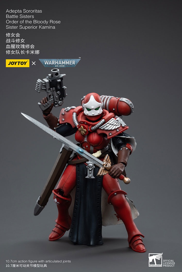 (JOYTOY) Adepta Sororitas Battle Sisters Order of the Bloody Rose Sister Superior Kamina JT4515-1753261642-CaXUw.jpg