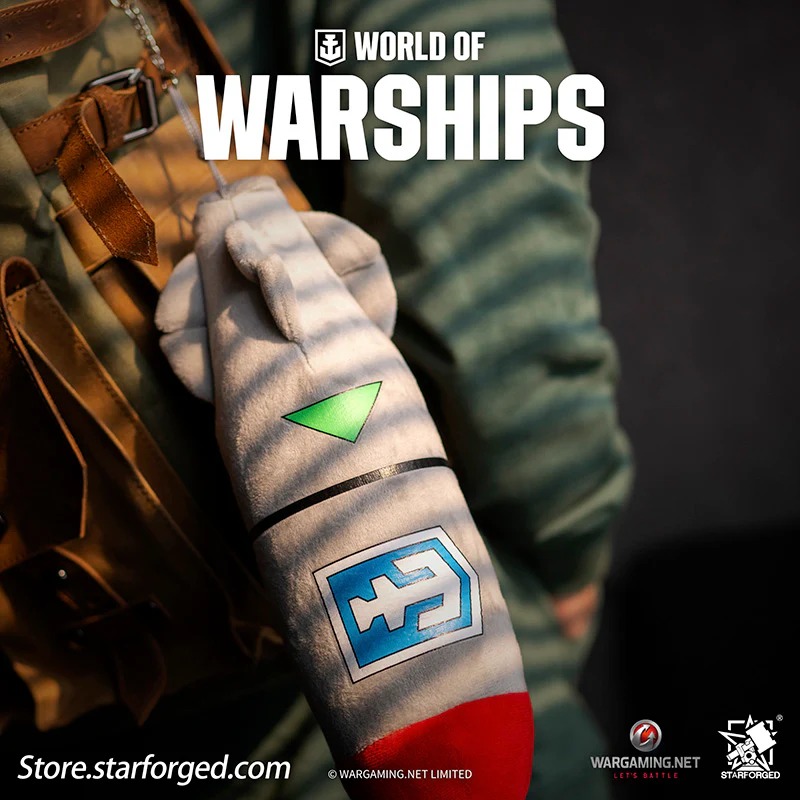 (STARFORGED) World of Warships Torpedo Bomb Plush Toy Keychain-1754133847-T6KvU.jpg