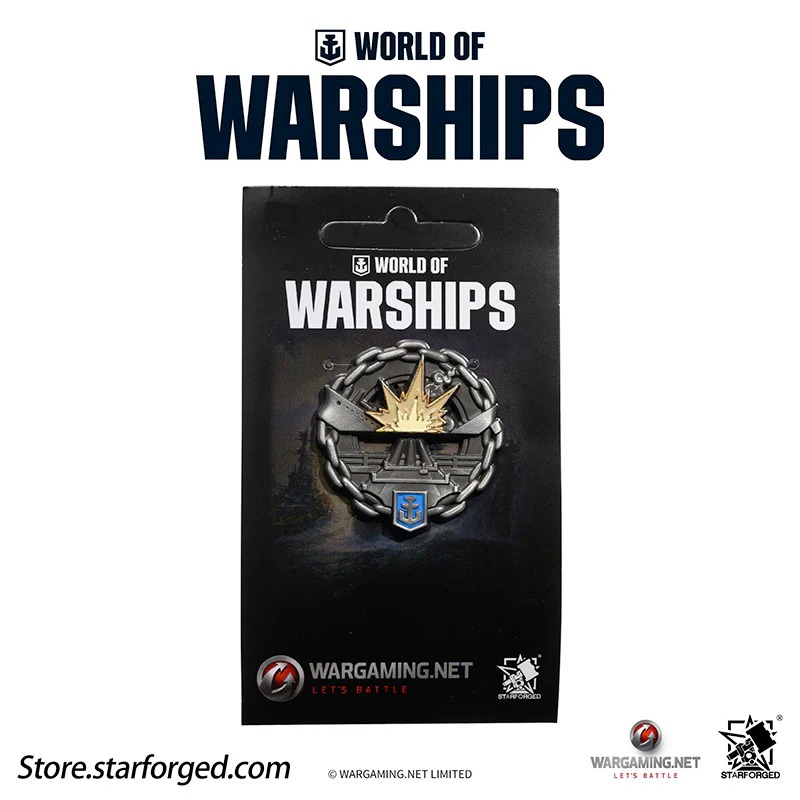 (STARFORGED) World of Warships Achievements Commemorative Pin Brooch Badge -  Devastating Strike-1754136799-R8coG.jpg