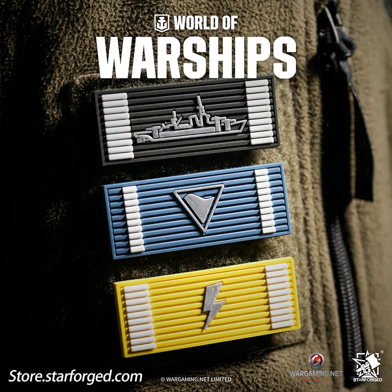 (STARFORGED) World of Warships Game Damage Counting Logo Velcro Men's Accessories -  Citadel Hit-1754145527-Vx4Tj.jpg