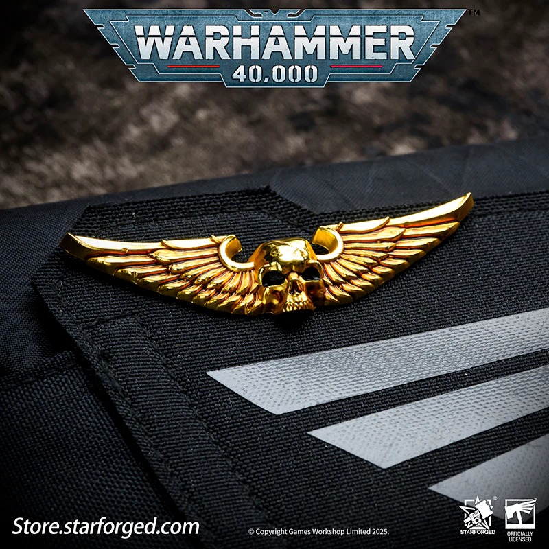 (STARFORGED) Warhammer 40K Imperial Aquila of Sanctuary / Wings of Astra Militarum Brooch Accessories Pin Badge-1754157179-2IiBn.jpg