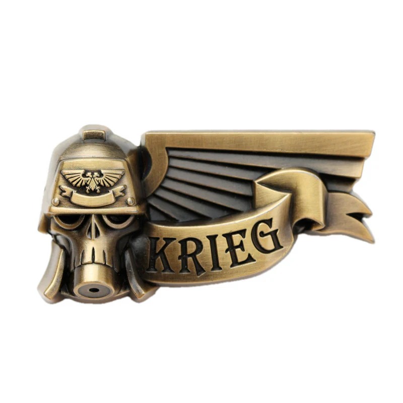 (STARFORGED) Warhammer 40K Death Korps of Krieg Pin DKK Commemorative Badge - Golden Color [Limited Edition]-1754157437-jZXlu.jpg
