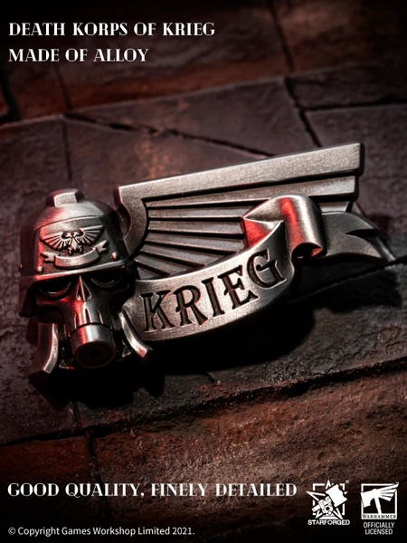 (STARFORGED) Warhammer 40K Death Korps of Krieg Pin DKK Commemorative Badge - Silver Color-1754157704-MzSaa.jpg