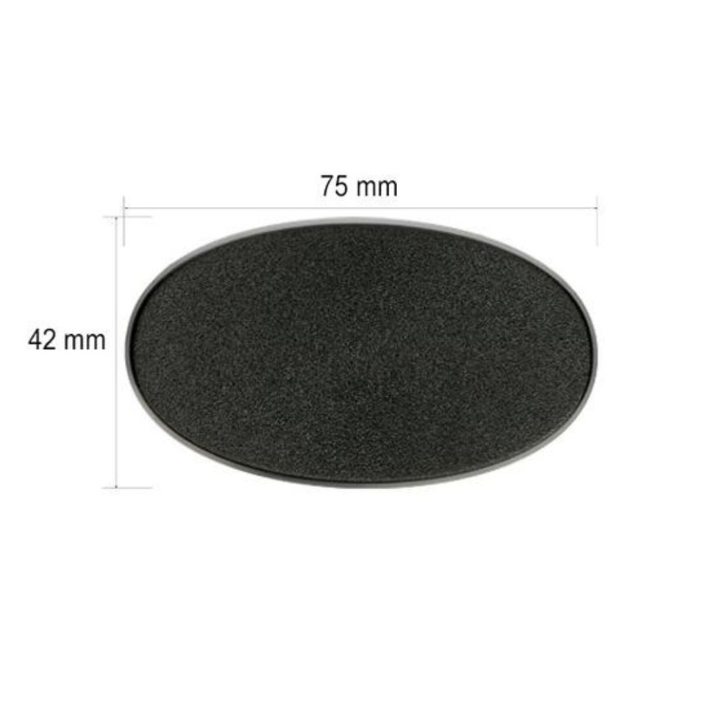 (GW) Citadel 75x42mm Oval Bases (1 อัน)