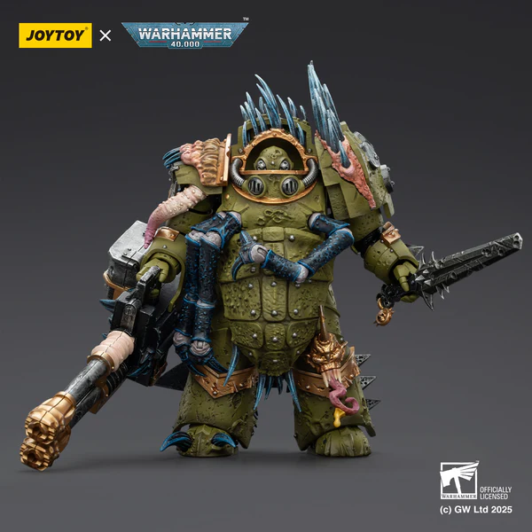 (JOYTOY) Death Guard Blightlord Terminator 1 with Reaper Autocannon and Bubotic Blades JT02861-1765441080-slup1.webp