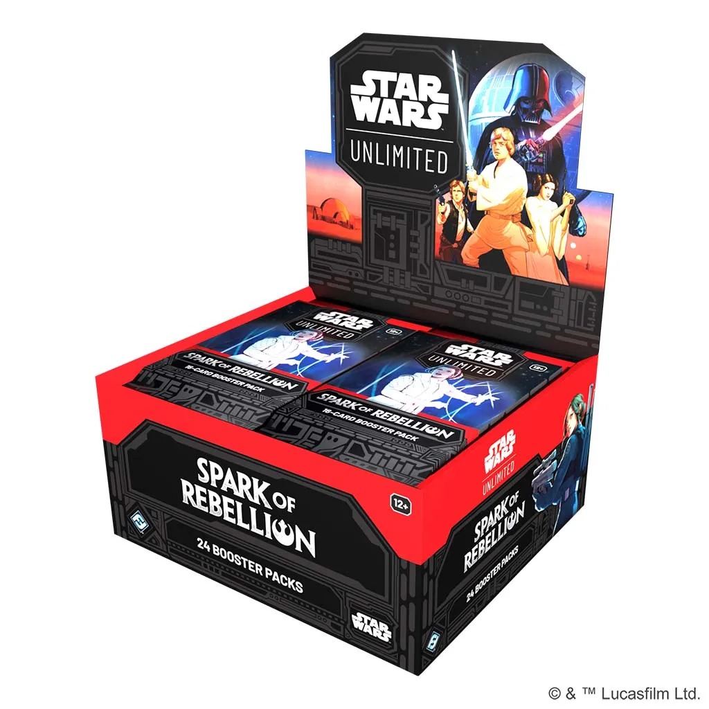 STAR WARS UNLIMITED: Spark of Rebellion - Booster Display (24 Boosters)-1770464676-gMr7w.jpeg