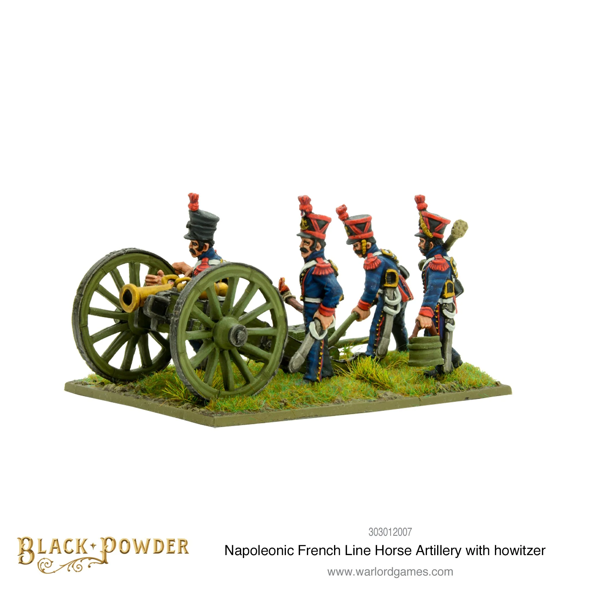 Napoleonic French Line Horse Artillery with howitzer-1770630375-J3lht.webp